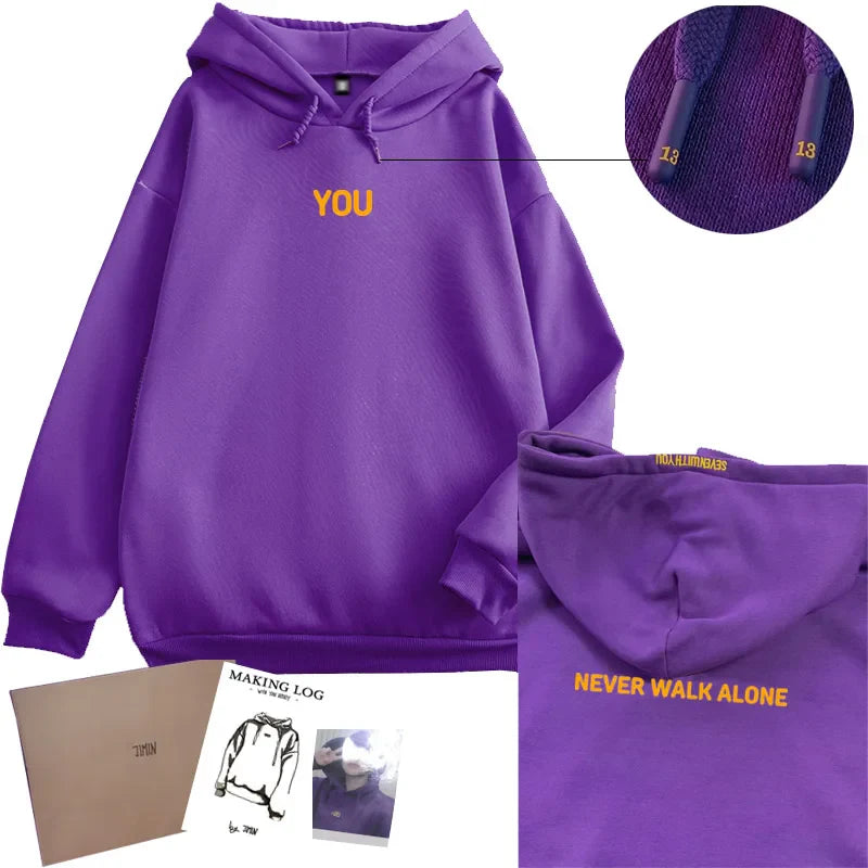 BTS Jimin Exclusive ' Never
Walk Alone' Hoodie 💜