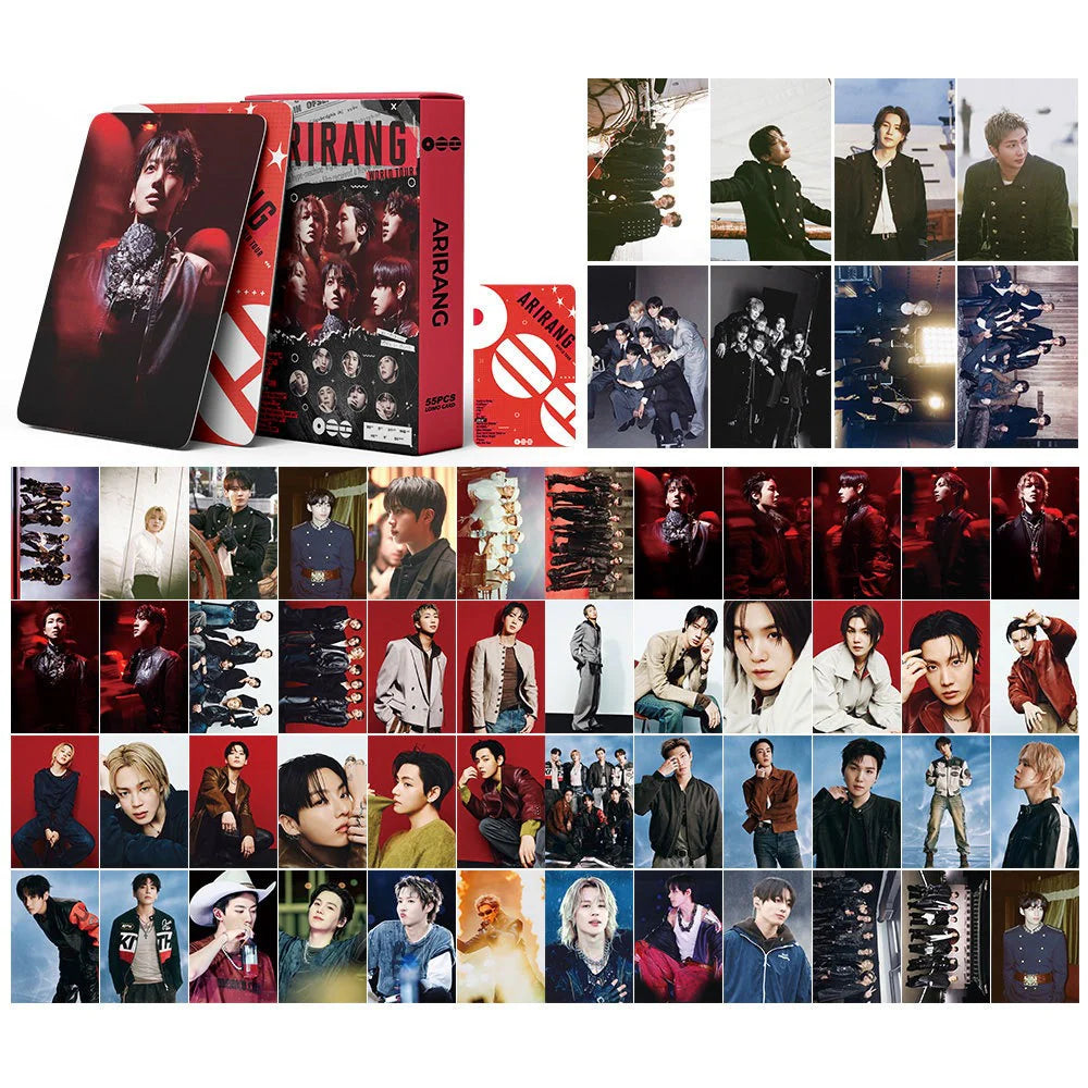 ARIRANG 92pcs set
PHOTO-CARD’s
LIMITED EDITION