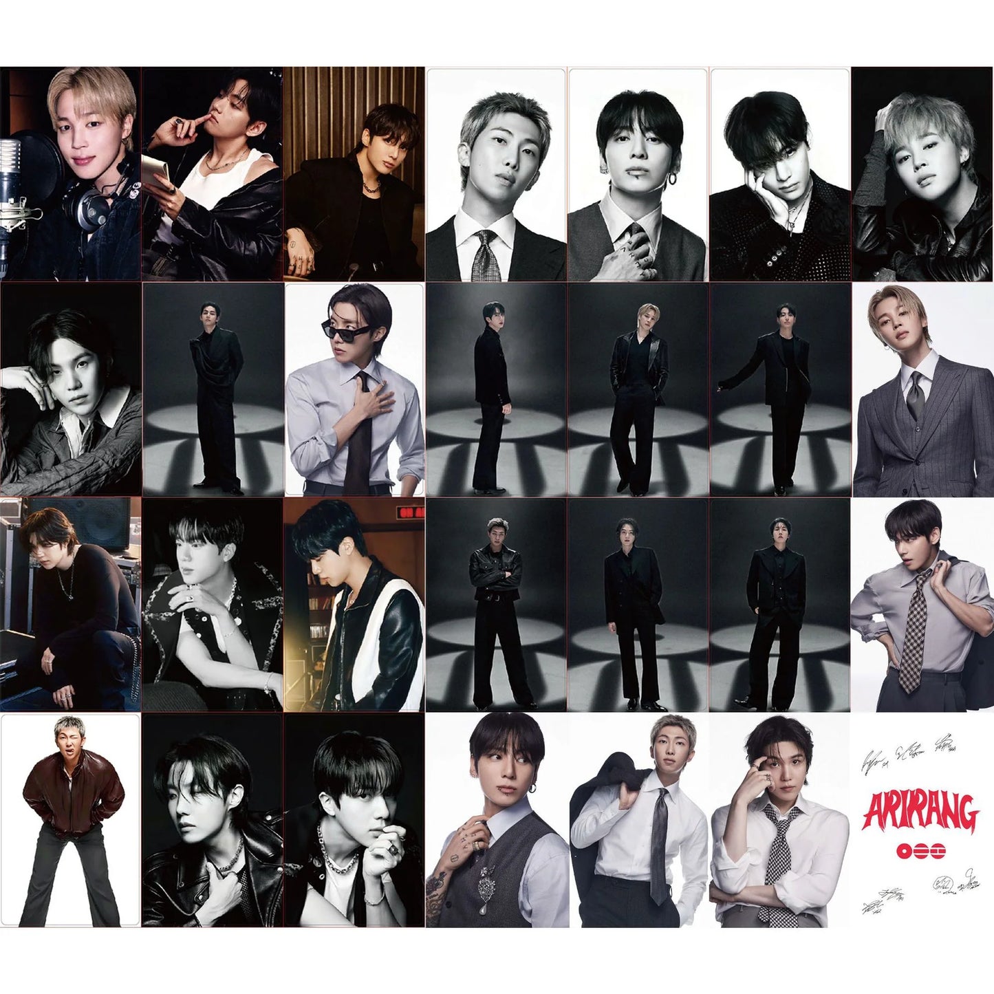 ARIRANG
PHOTO-CARD’s
LIMITED EDITION