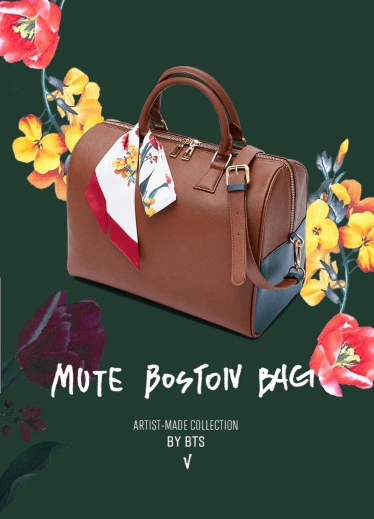 BTS Artist
Made
Collection V
Taehyung Mute
Boston Bag 💼