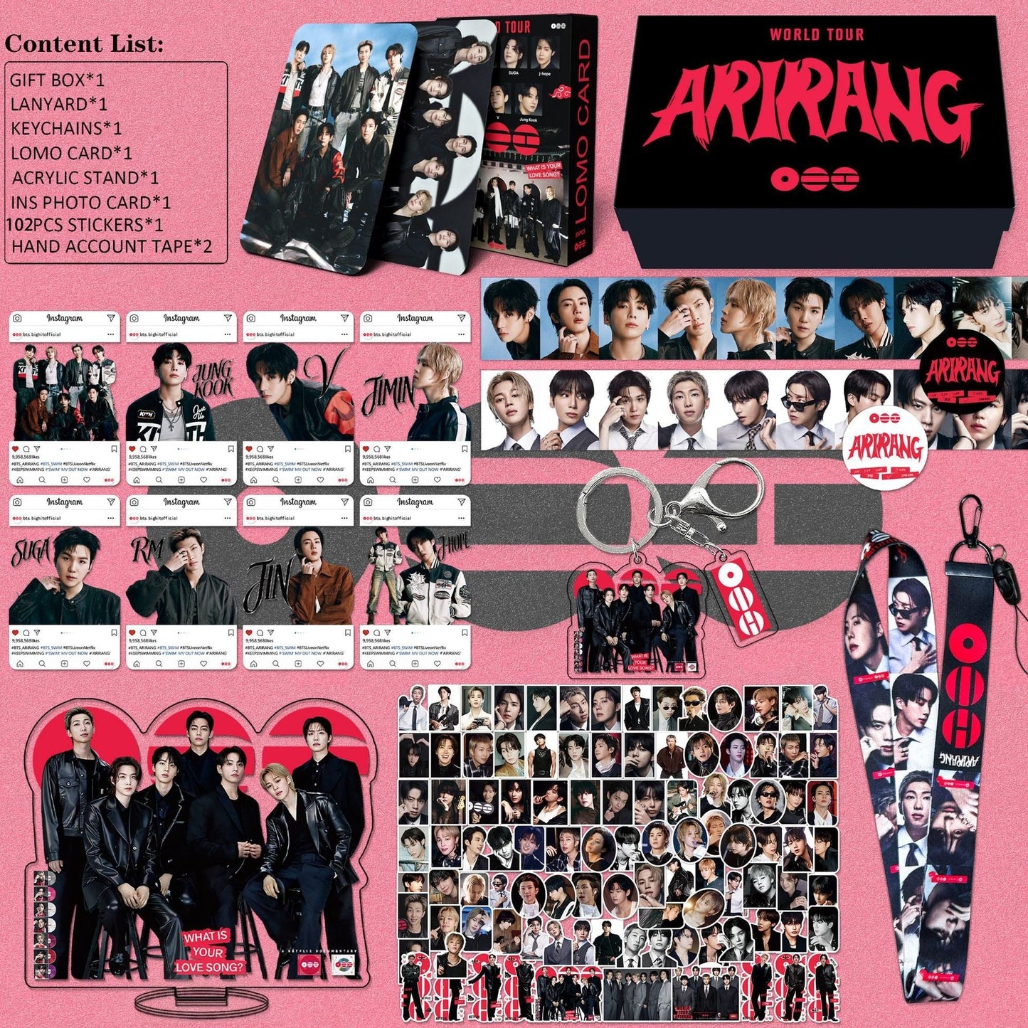 Arirang World-Tour Exclusive Merchandise Box 🎁
