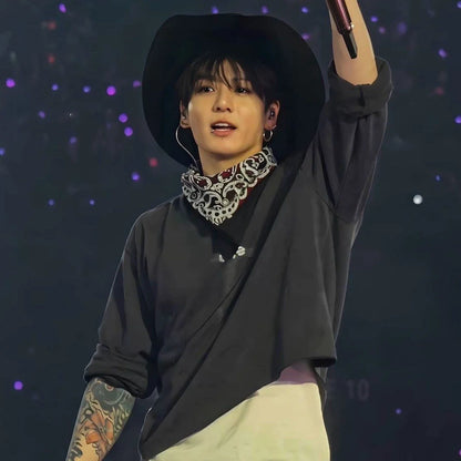 BTS JUNGKOOK WORLD TOUR ARIRANG T-SHIRT 100% COTTON