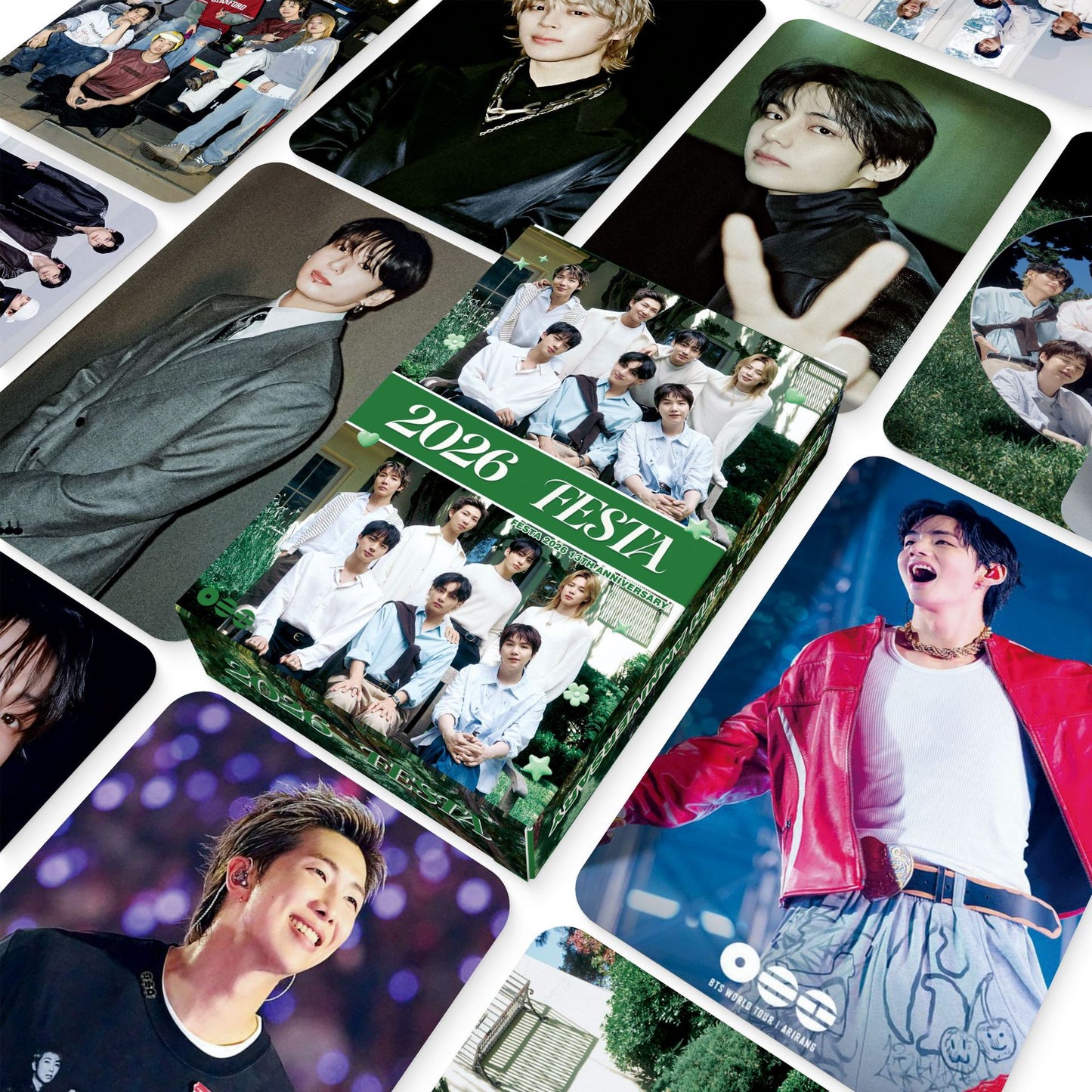 BTS 13th 2026 FESTA LOMO Cards 55 pcs/set Vers. 2