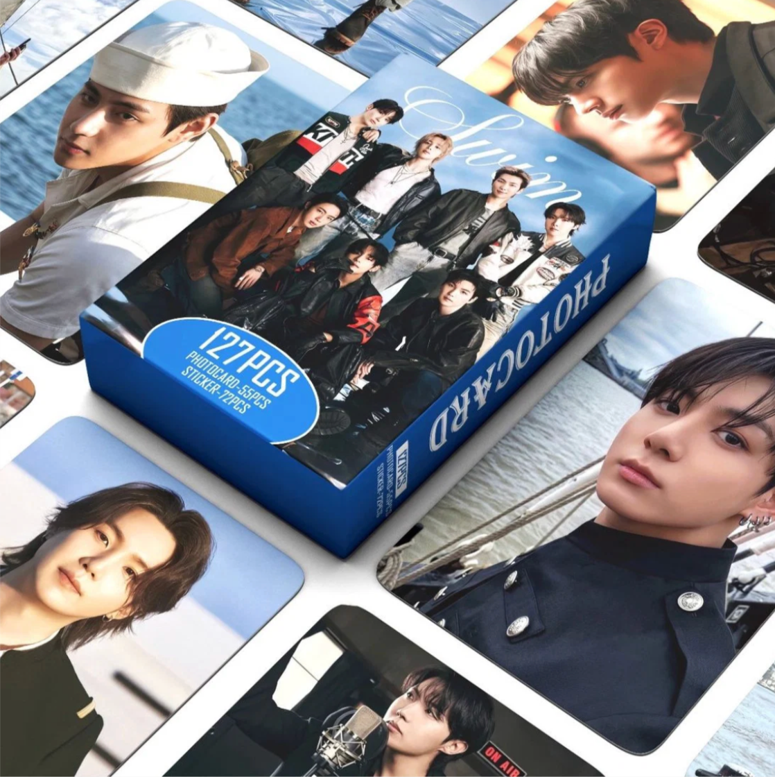 BTS SWIM Lomo Cards + FREE STICKERS (127pcs)