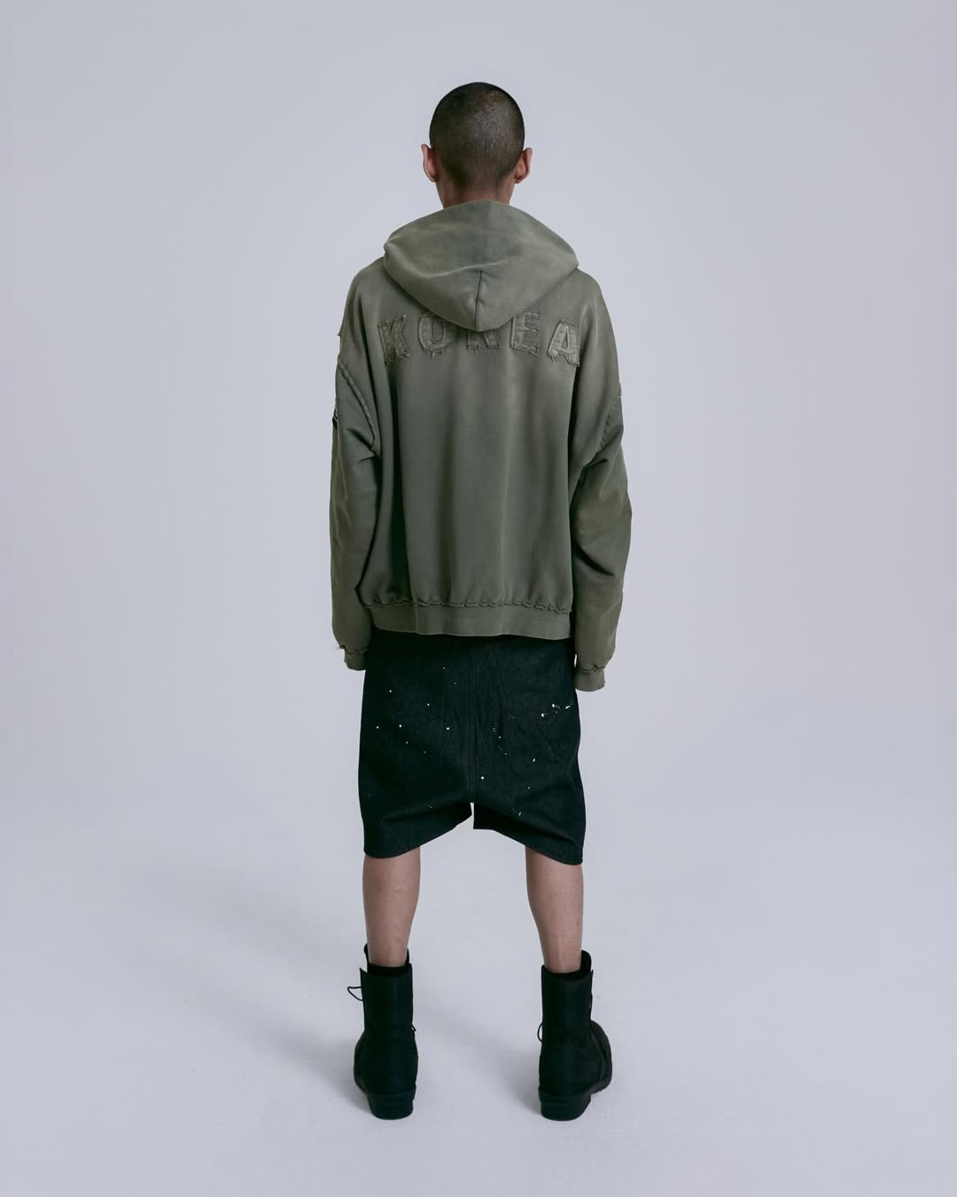 BTS “Tour Arirang” Merch – Green Zip-Up Hoodie Korea