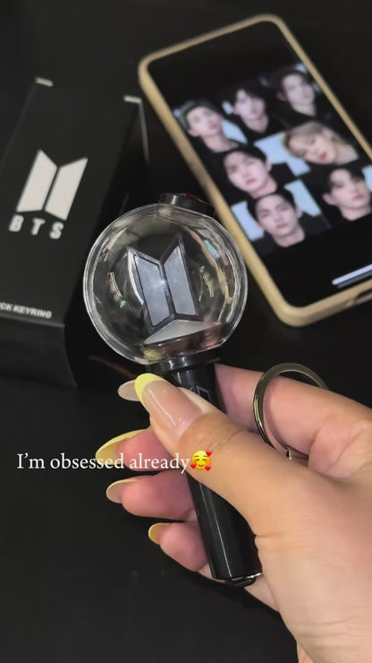 BTS New Army Bomb Mini
Light-Stick Key Chain 🔥